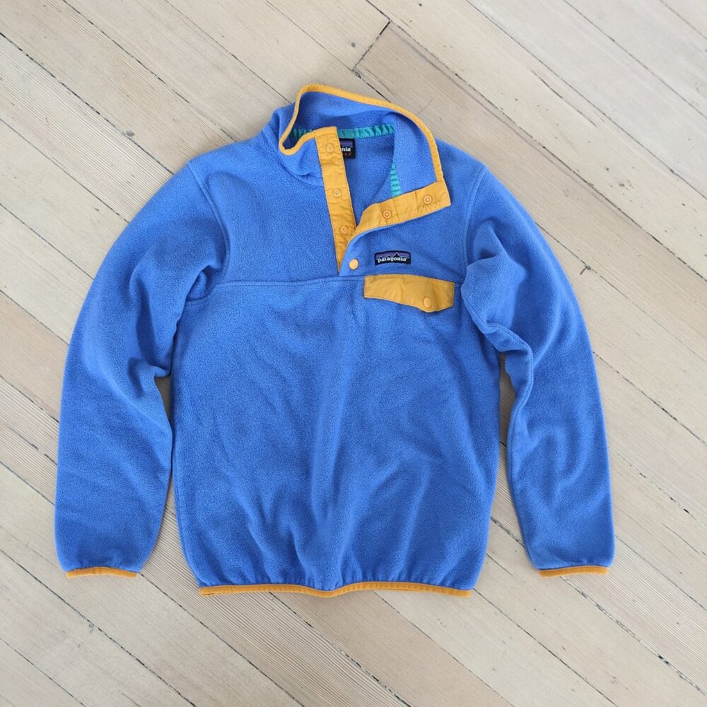 Women's Patagonia lightweight synchilla snap T fleece
